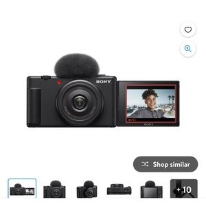 Sony ZV-1F/B 20.1 Megapixel Compact Camera